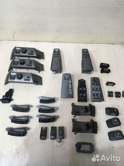 Кнопки управления BMW 7 E65