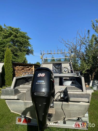 Алюминиевый катер Абрис 550