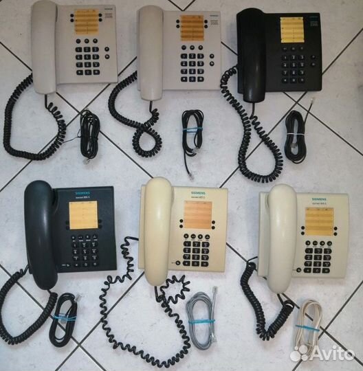 Стационарные телефоны Siemens и Panasonic