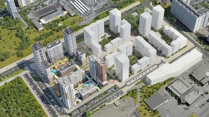 2-к. квартира, 43,7 м², 6/7 эт.
