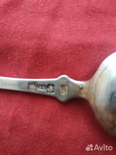 Ложка серебро Большая старинная