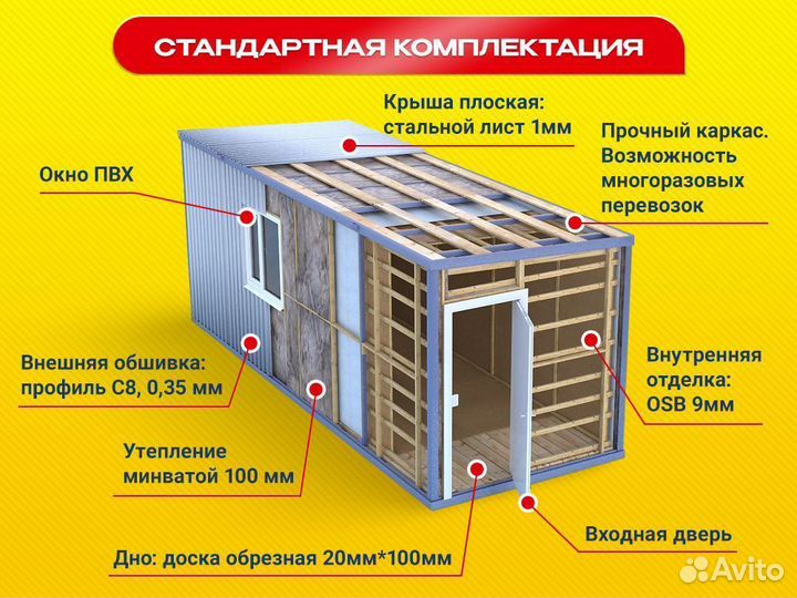 Бытовка от производителя