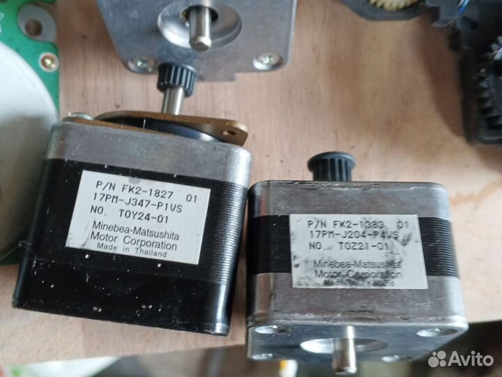 Электро моторчики от копировальной техники