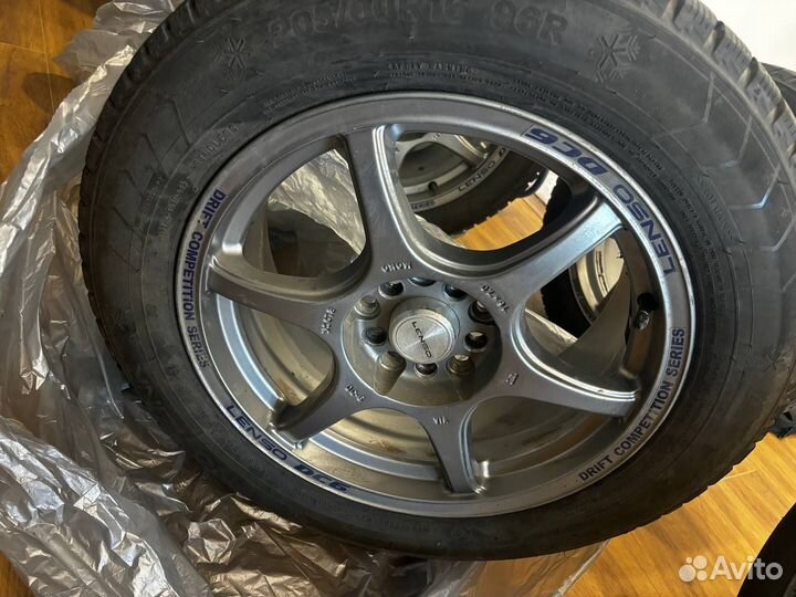 Резина Triangle зима на литье Lenso 205/60 R16