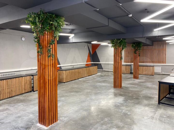 Торговая площадь 3 м² и прилавок. Торговое место