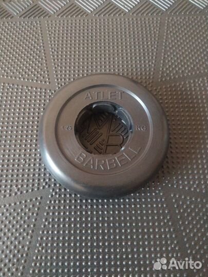 Диск 1,25 кг MBBarbell Atlet 26,30,50мм