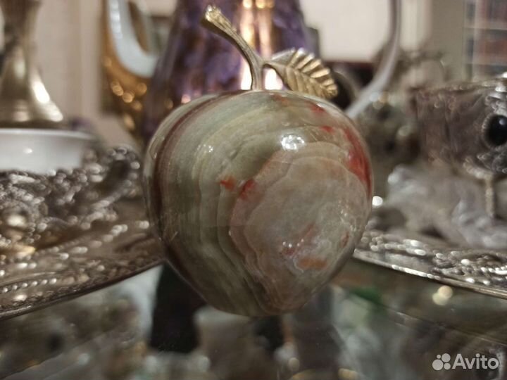 Чашка для чая перламутр золото