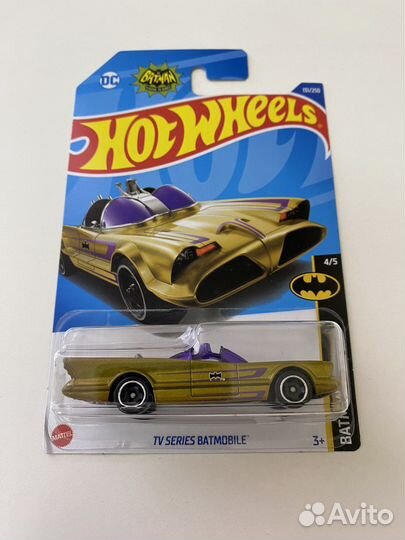 Hot wheels TV Series Batmobile / Batman
