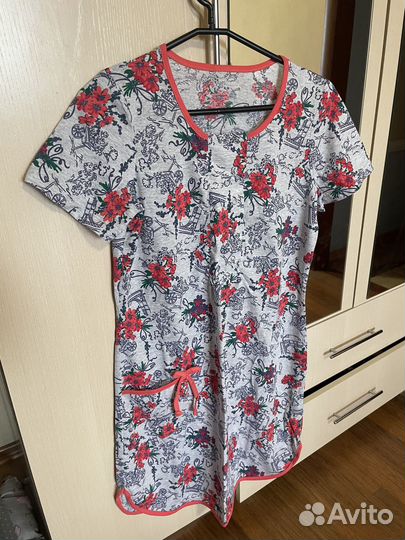 Халат домашний хлопок 42 размер