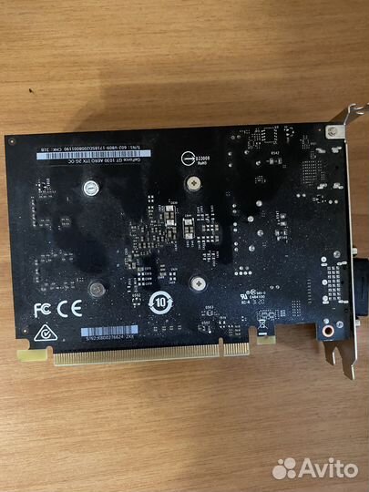 Видеокарта gtx 1030