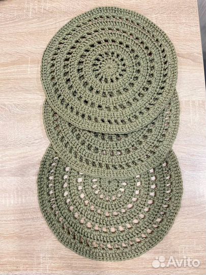 Сервировочные салфетки крючком