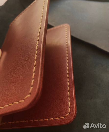 Обллжка на паспорт из натуральной кожи