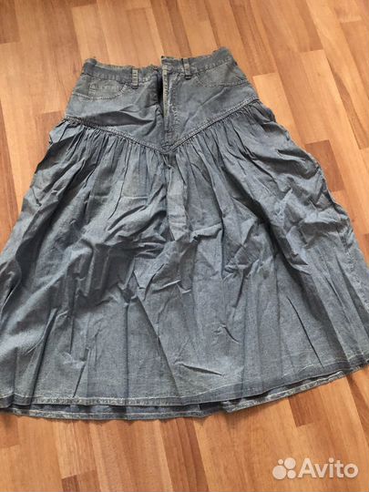 Юбка джинсовая летняя тонкая