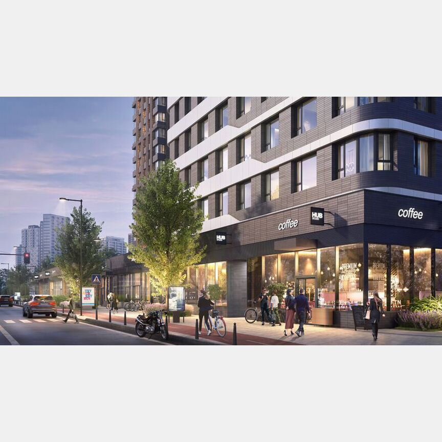 1-к. квартира, 38,6 м², 21/25 эт.