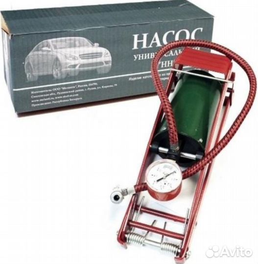 Насос ножной с манометром (нн) - (на-1) Белоруссия