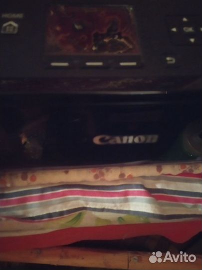 Цветной струйный принтер canon
