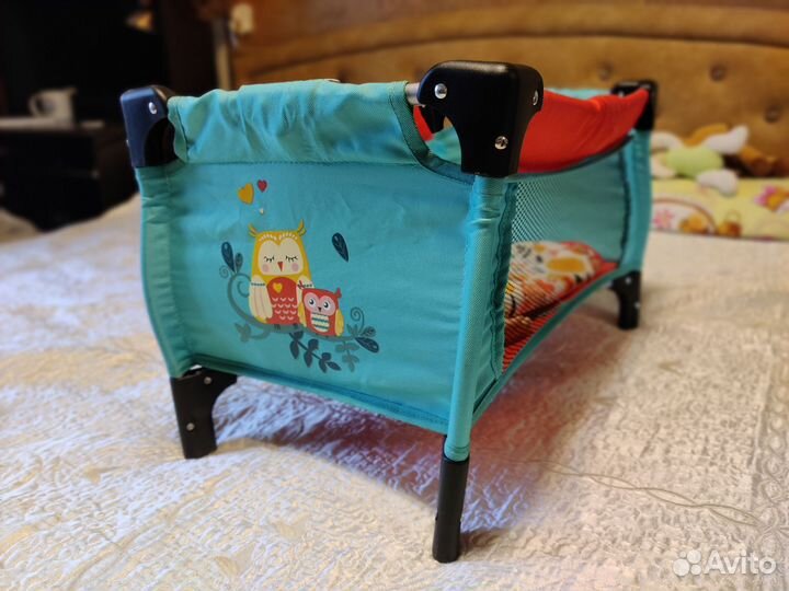 Кроватка/манеж для кукол Demi star