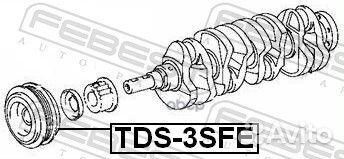 Шкив коленвала Toyota Carina 92-97 TDS3SFE Febest