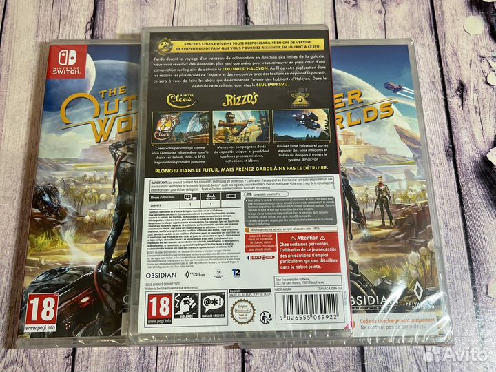 The outer worlds Nintendo switch