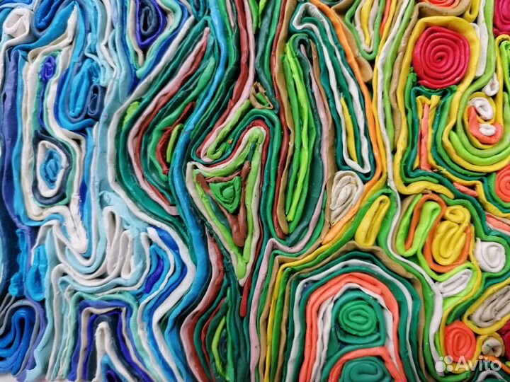 Картина из пластилина 