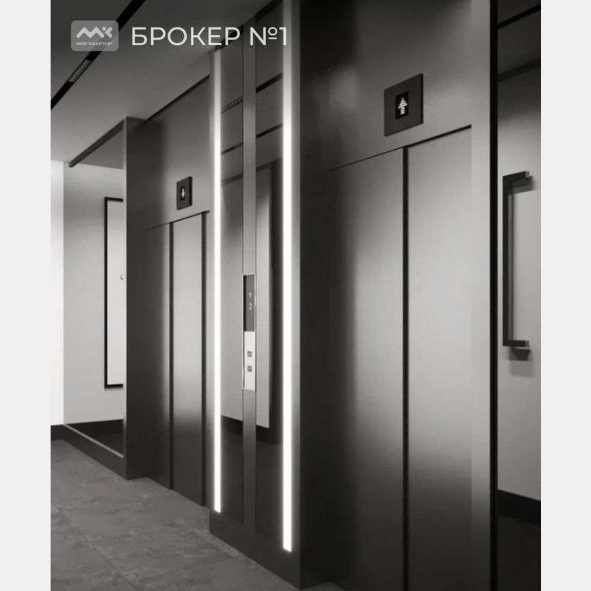 1-к. квартира, 35 м², 3/21 эт.