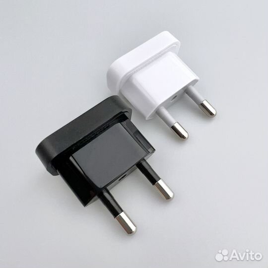 Переходник с американской/китайской на евро-вилку