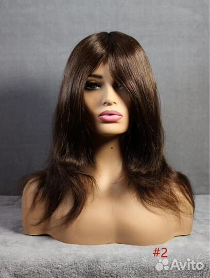 Накладки и системы из натуральных волос