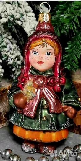 Елочные игрушки от Irena Девочка с леденцом