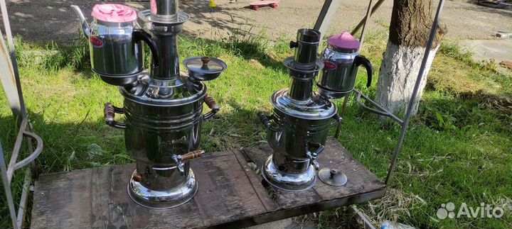 Самовар на дровах