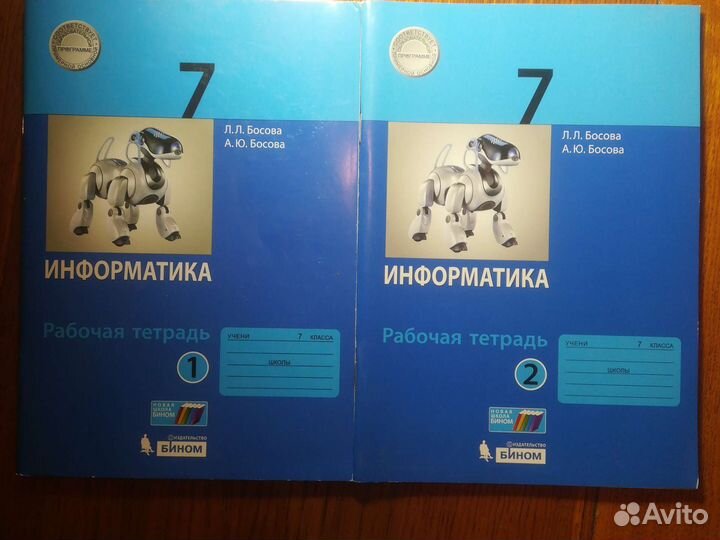 Рабочая тетрадь информатика 7 класс