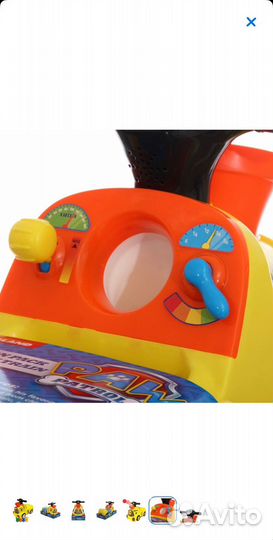 Каталка паровозик