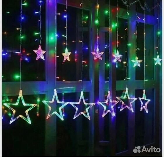 Гирлянда звезды