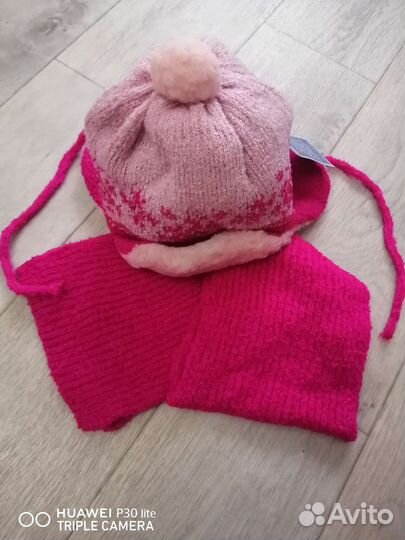 Шапки на девочку до 1 года