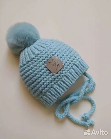 Шапочка детская 6-12мес