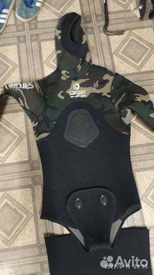 Гидрокостюм сарган Сенеж 7мм размер ML