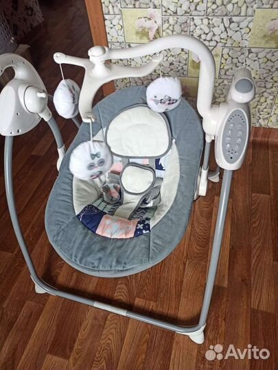 Детская качеля шезлонг