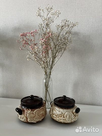 Глиняный горшок для запекания