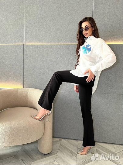 Рубашка chrome hearts