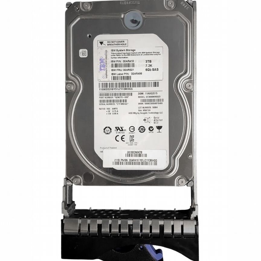 [00AR321] Жесткий Диск Ibm 3tb Sas 3,5" Hdd 00ar321