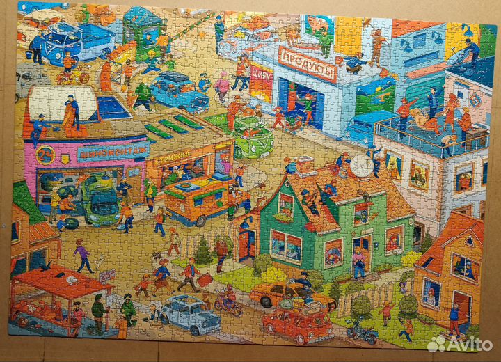 Пазлы 1000, 1500