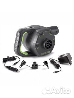 Насос электрический intex с аккумулятором 220-240V