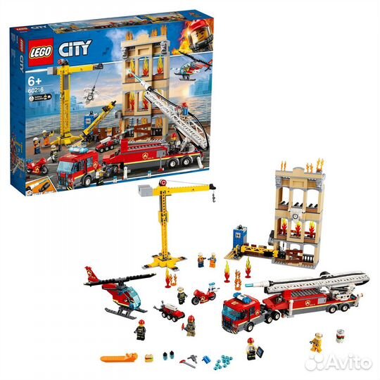 Lego City Fire Центральная пожарная станция 60216