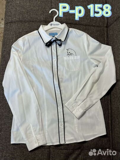 Рубашка белая женская