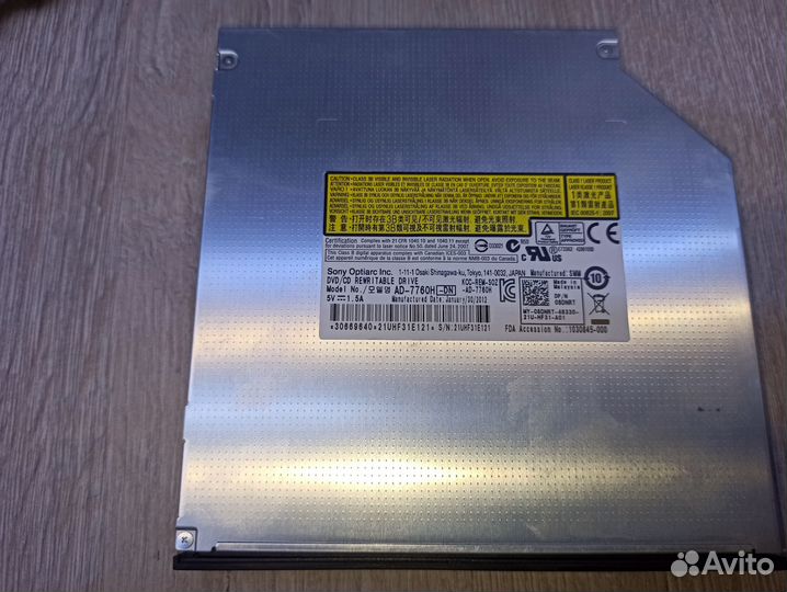 Оптический привод Sony Optiarc AD-7760H