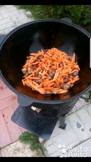 Казан чугунный