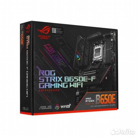 Asus ROG strix B650E-F gaming wifi DDR5 гарантия