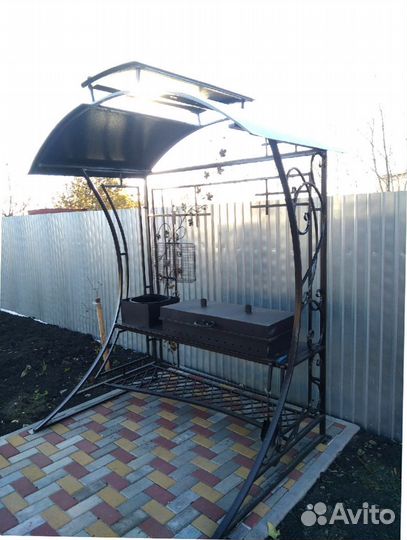 Мангал С крышей
