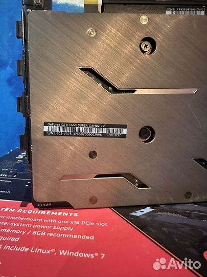 Видеокарта GTX 1660 Super MSI Gaming X