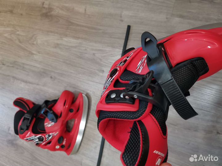Продаются коньки, детские, с регулировкой размера