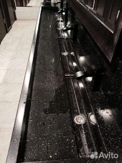 Шлифовка столешницы из искусственного камня